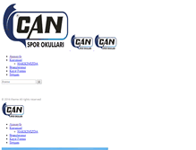 Tablet Screenshot of cansporokullari.com